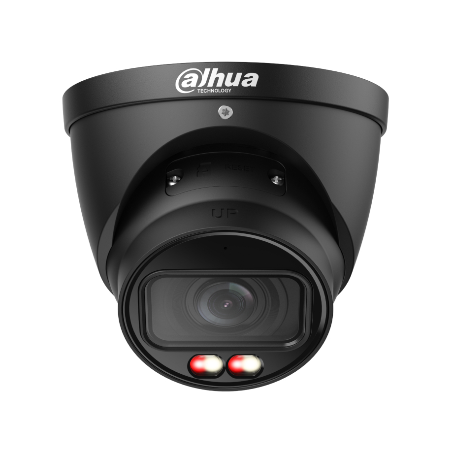 Dahua 4MP Dual Light Eyeball Kamera IPC-HDW2449T-ZS-IL, schwarz