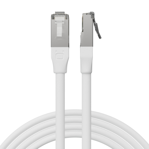 Broadbe Outdoor 10G Ethernet-Patchkabel, Weiß, 2m