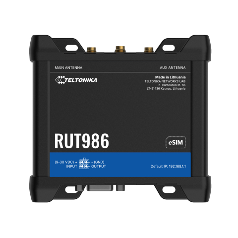 Teltonika RUT986 Global LTE Cat4 Router