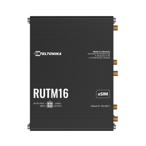 Teltonika RUTM16 LTE Cat6 Router
