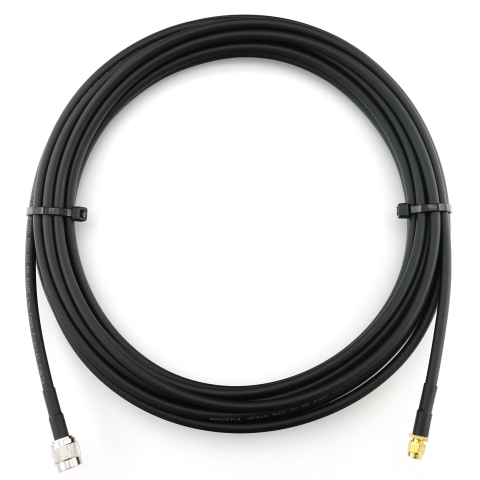 TNC Stecker auf SMA Stecker 20m Koaxialkabel — HF240 (entspricht LMR240)