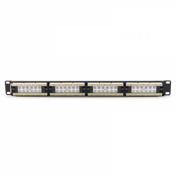 Patch Panel Cat.5e UTP 24-Port RJ-45 19" 1U