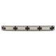 Patch Panel Cat.5e UTP 24-Port RJ-45 19" 1U